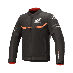Giacca Moto Uomo Honda T-SPS Air Jacket (Black / Bright Red)